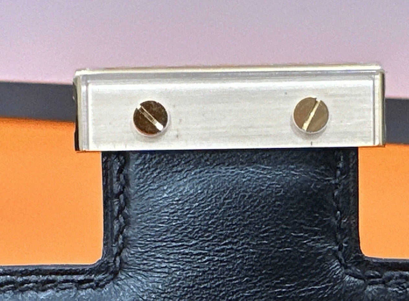 Hermes Constance 18 Mini Black Noir Epsom Leather Gold Hardware GHW Flap Shoulder Cross Body Bag Purse