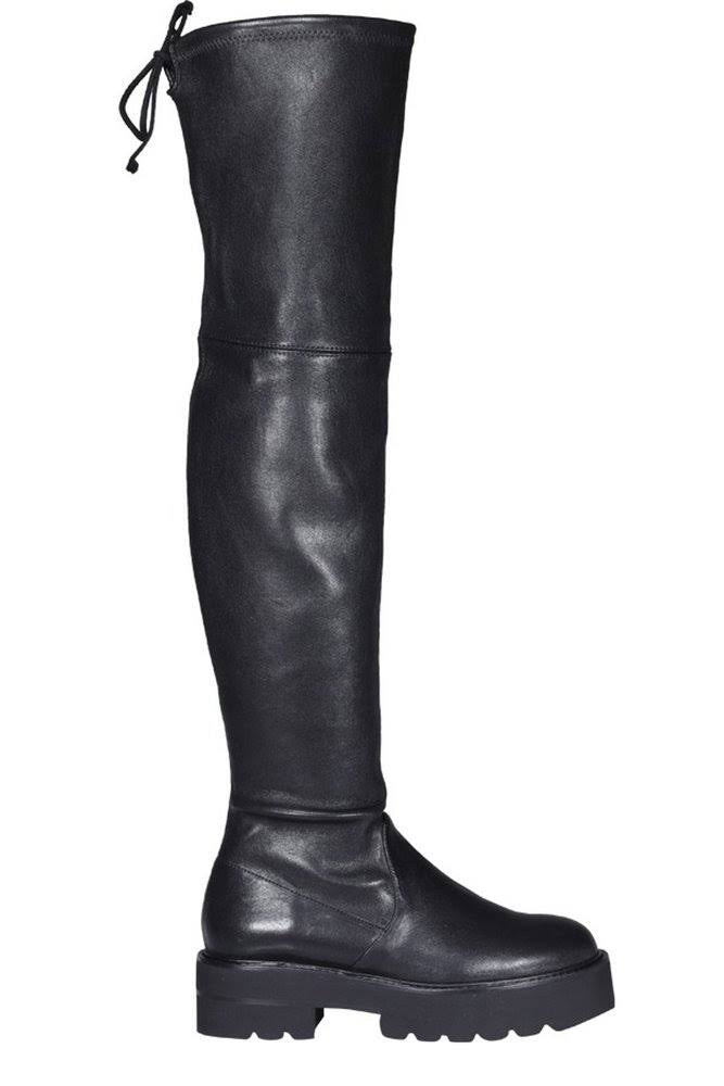 Stuart Weitzman Lowland Ultralift Over the Knee High Black Boots Boot
