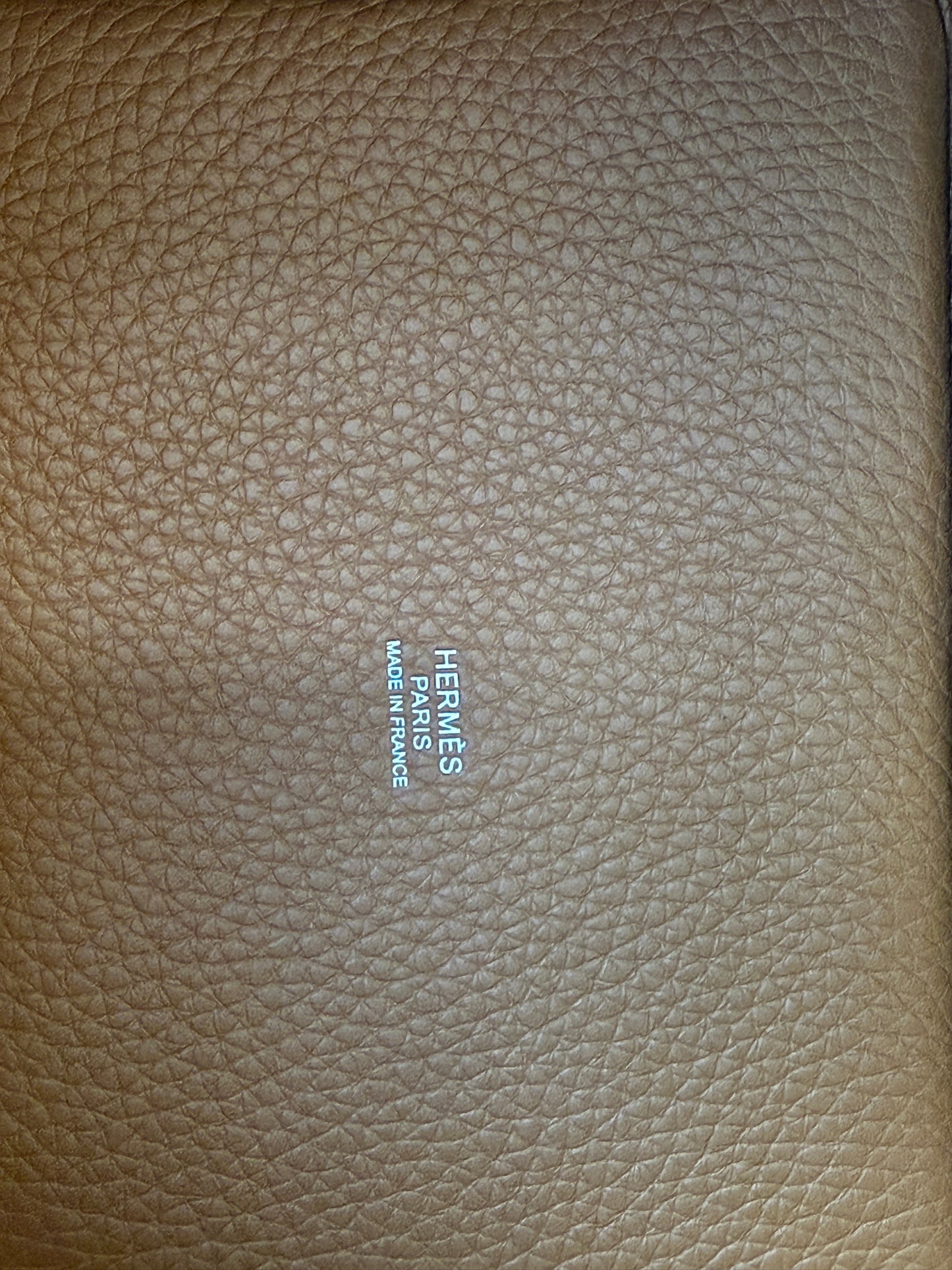 Hermès Picotin Lock 18 Gold Brown Clemence Palladium Hardware Bag Handbag