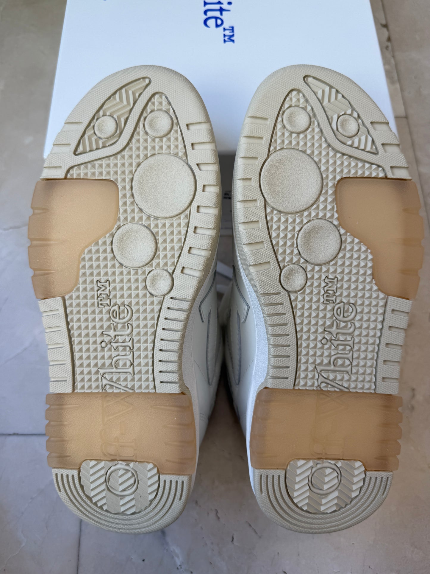 Off-White Out Of Office Arrow Calfskin White Black Lace Up Sneakers