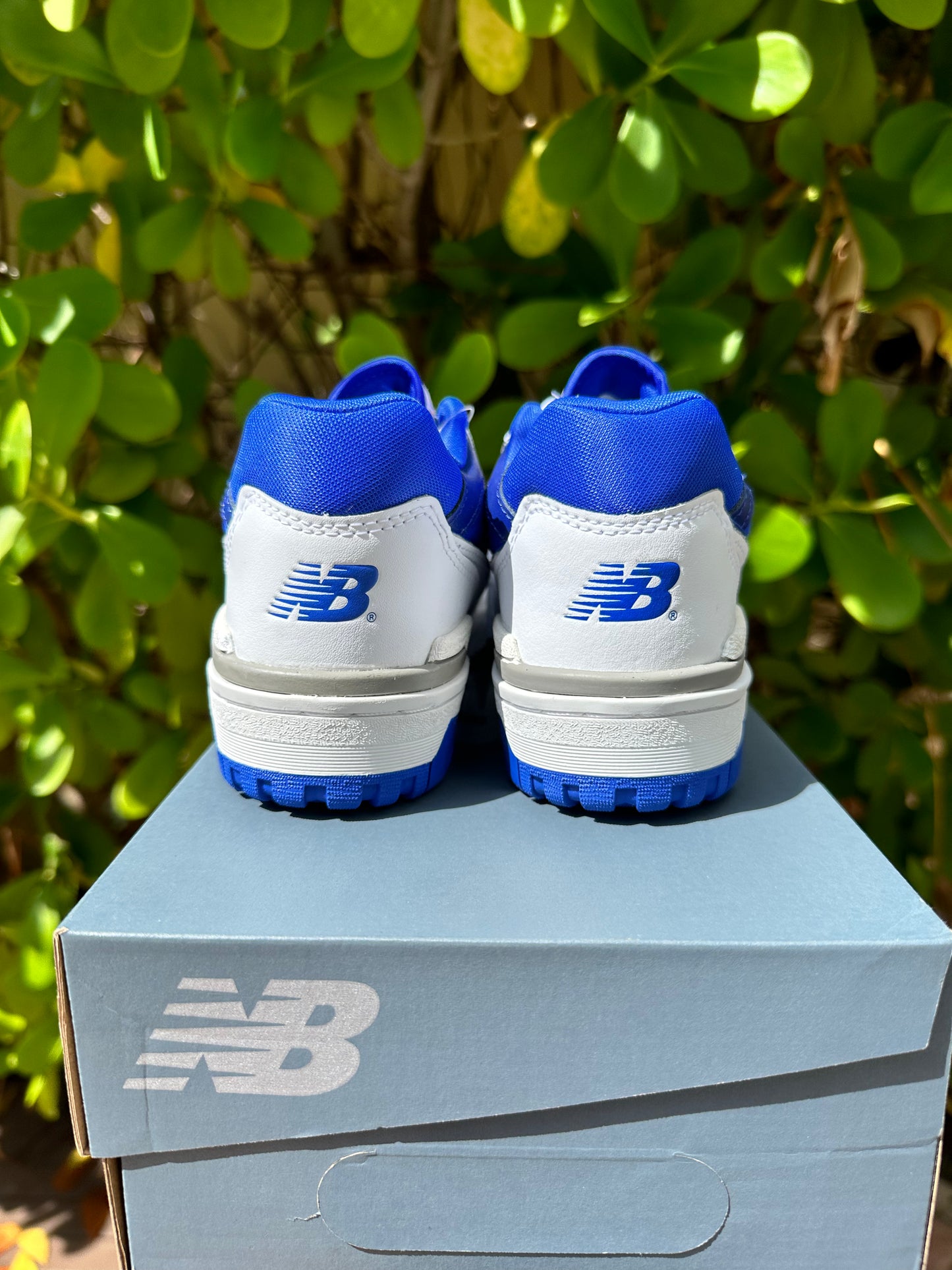 New Balance 2022 550 'Lakers Pack - Infinity Blue' White Leather Sneakers