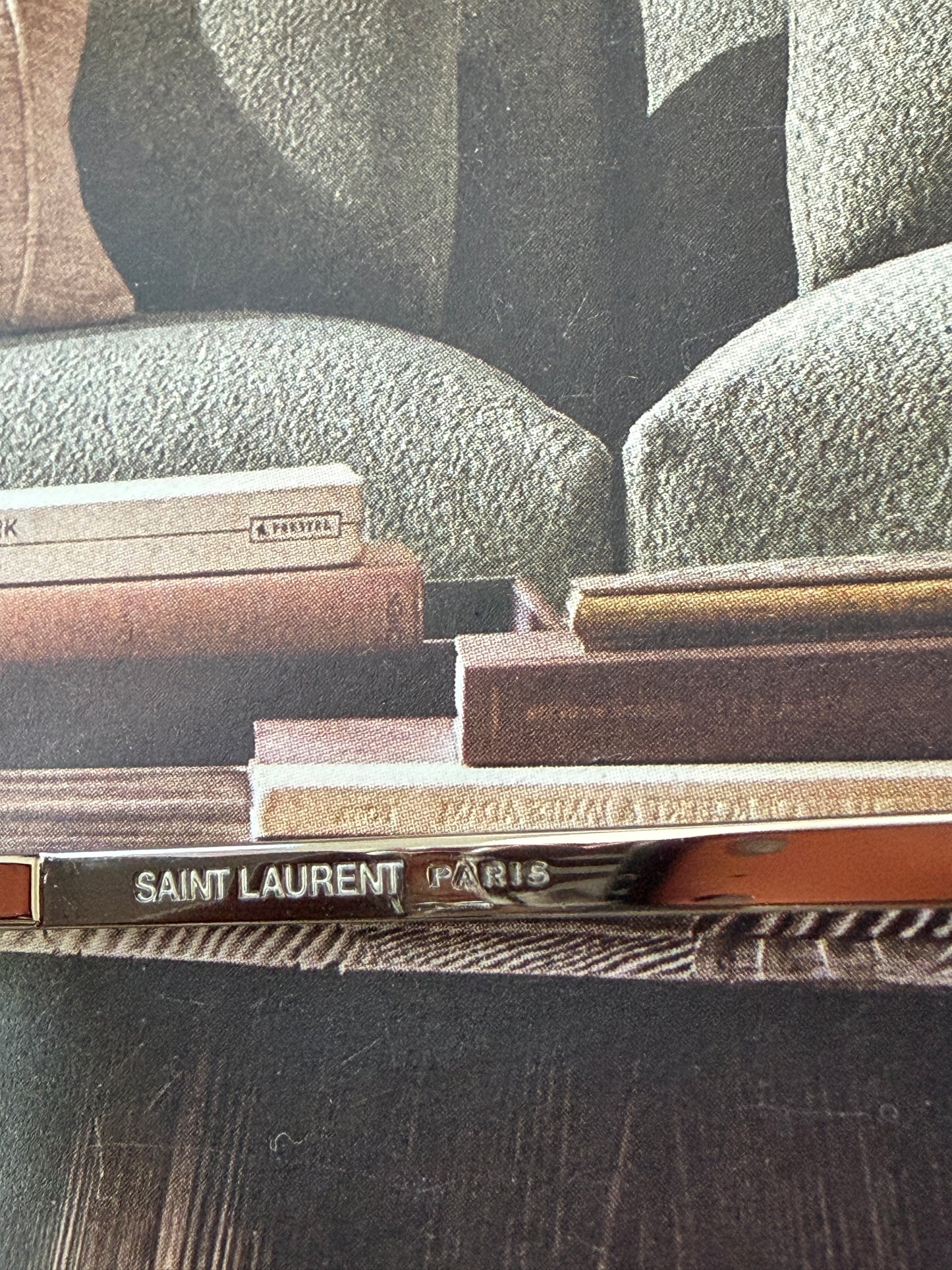 Saint Laurent Loulou SL 301 52mm Heart Shaped Hearts Silver Mirrored Sunglasses
