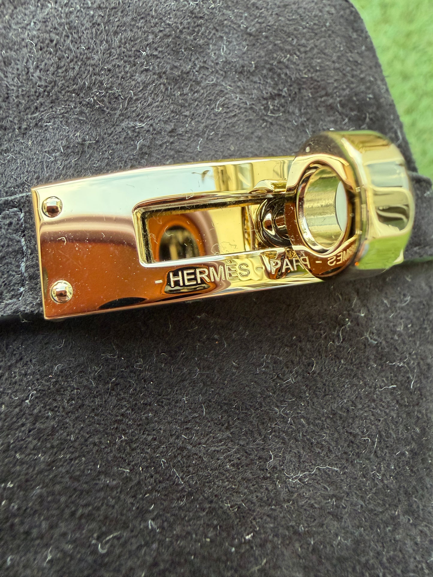 HERMES EMPIRE BLACK NOIR  SUEDE LEATHER FLIP FLOPS SHOES FLAT THONG SANDALS MULE