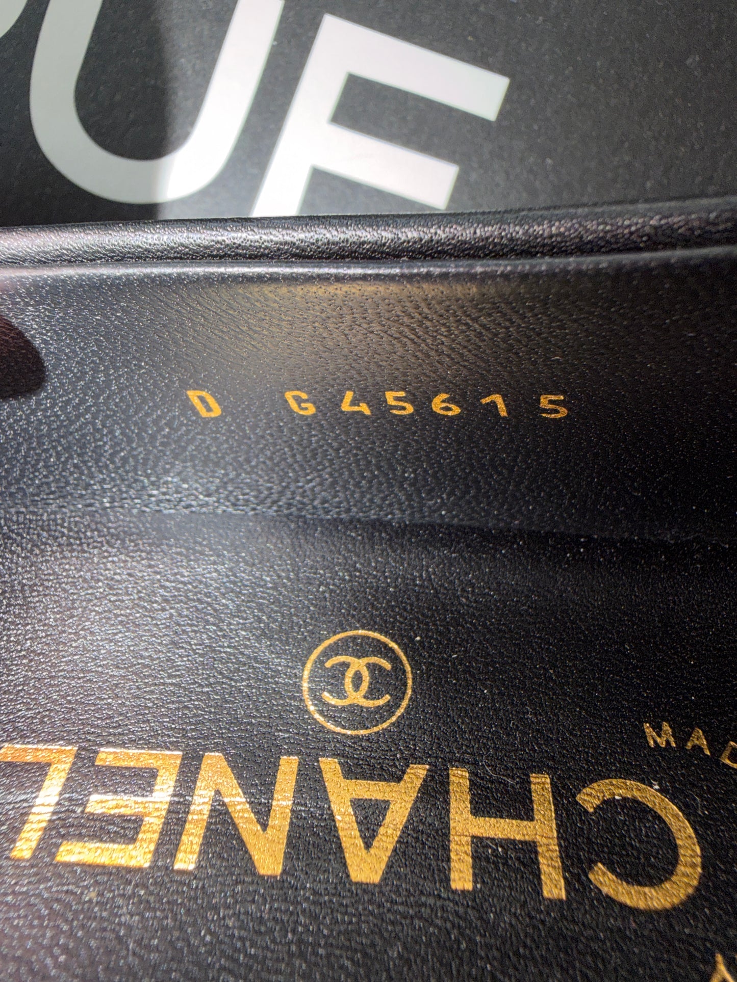 Chanel Metiers D’art 26 Strass CC Logo Black Leather Oxford Loafers Flats Shoes Moccasins