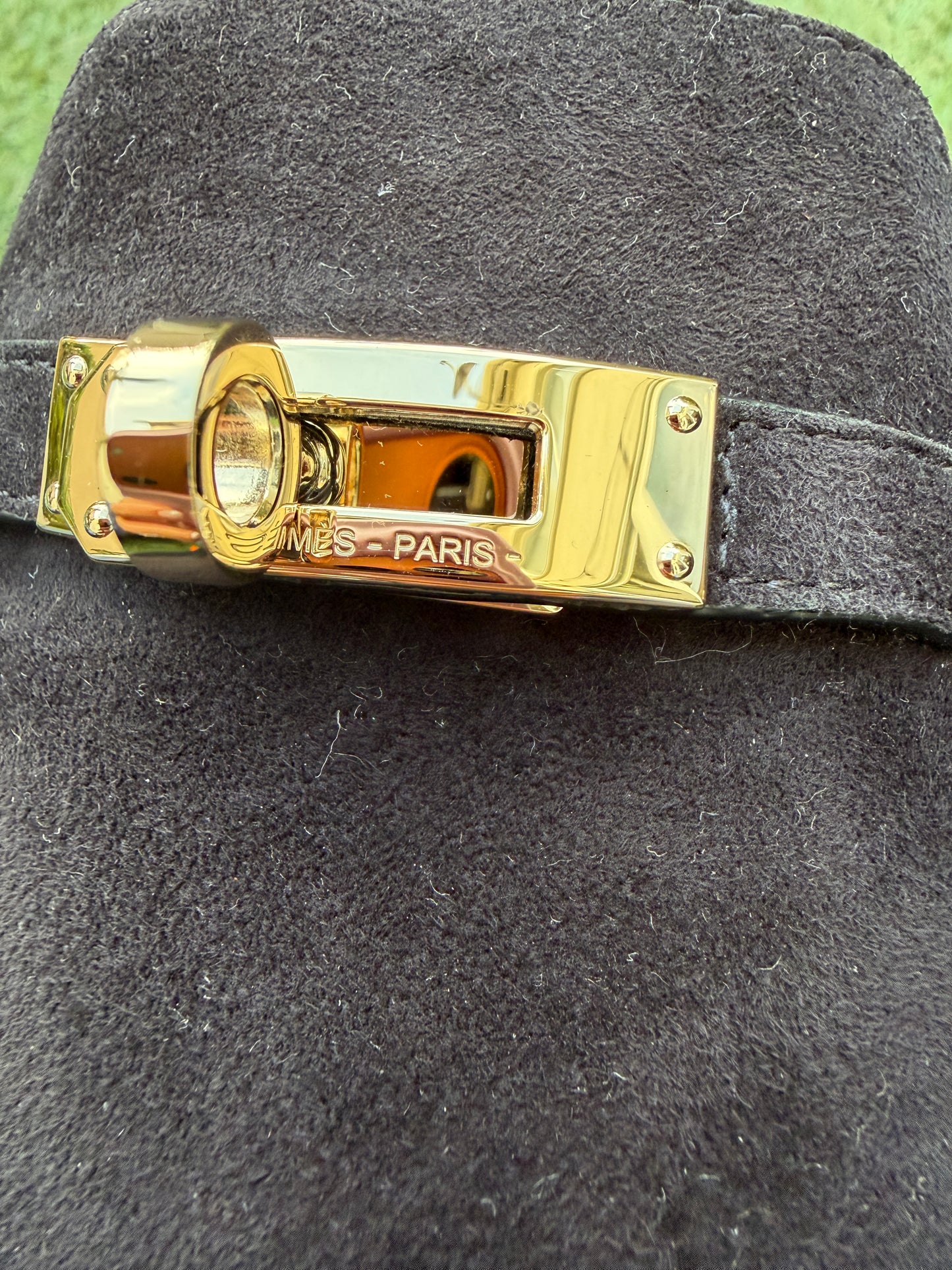 HERMES EMPIRE BLACK NOIR  SUEDE LEATHER FLIP FLOPS SHOES FLAT THONG SANDALS MULE