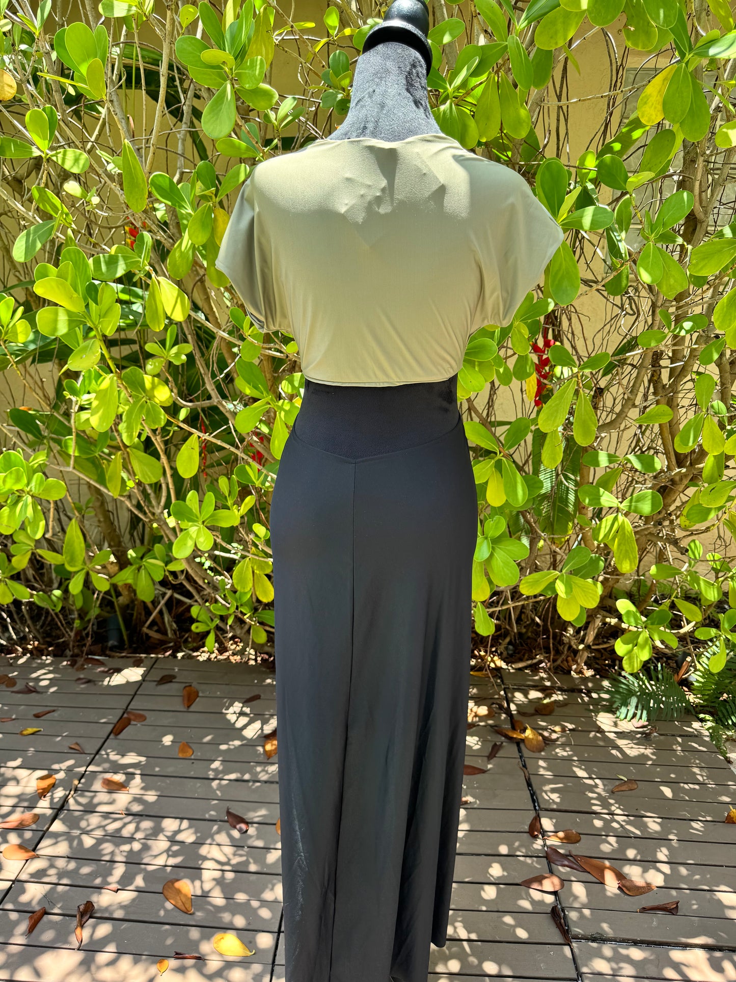 Vix Paula Hermanny Loop Midi Cover Up Black Olive Green Beach Pool Dress