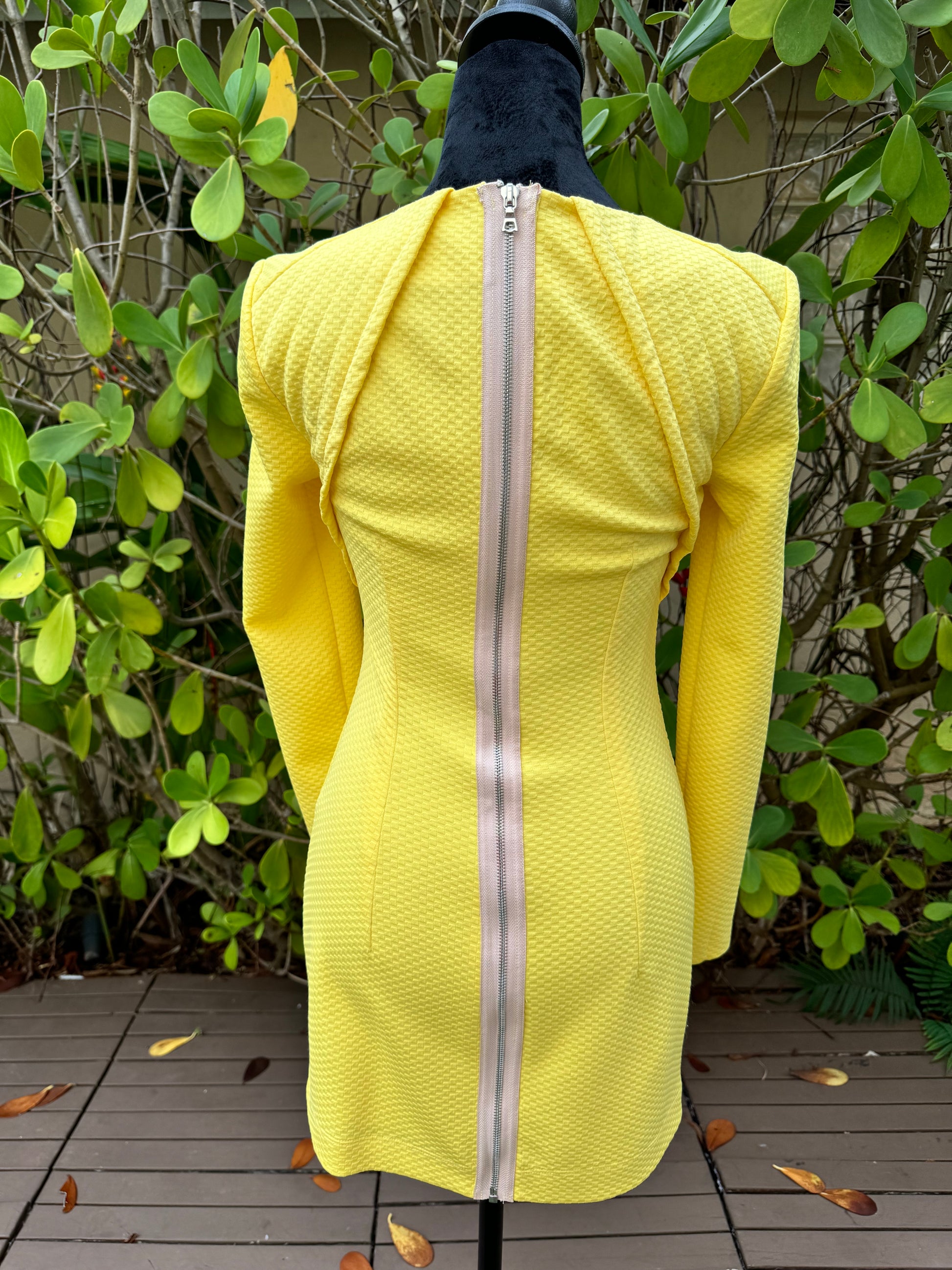 yigal azrouel knit dress Yigal AzrouL Mini Knit Dress - Natural