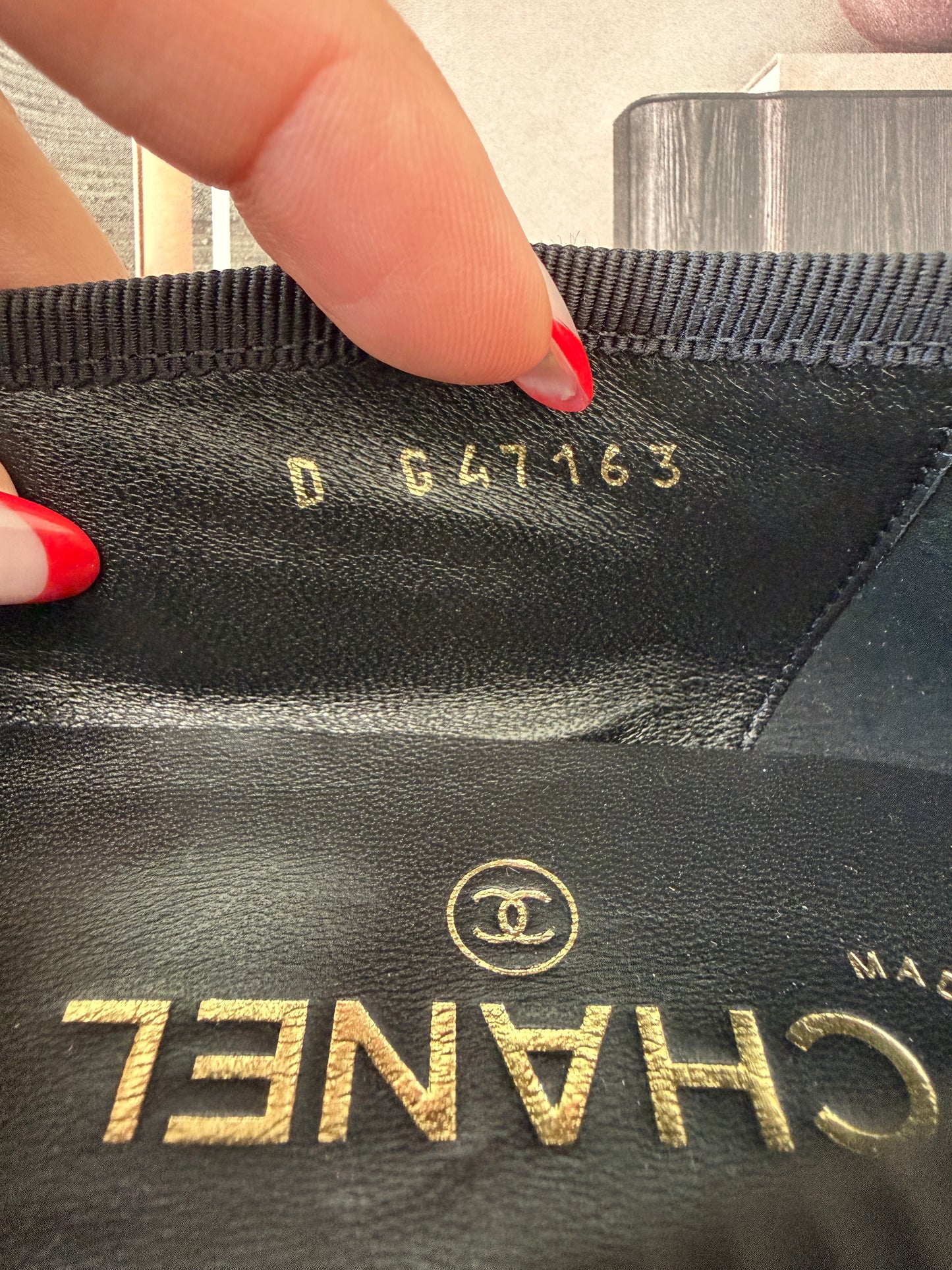 Chanel Cambon 2026 Coco Beach CC Logo Black Leather White Ballet Ballerina Flats