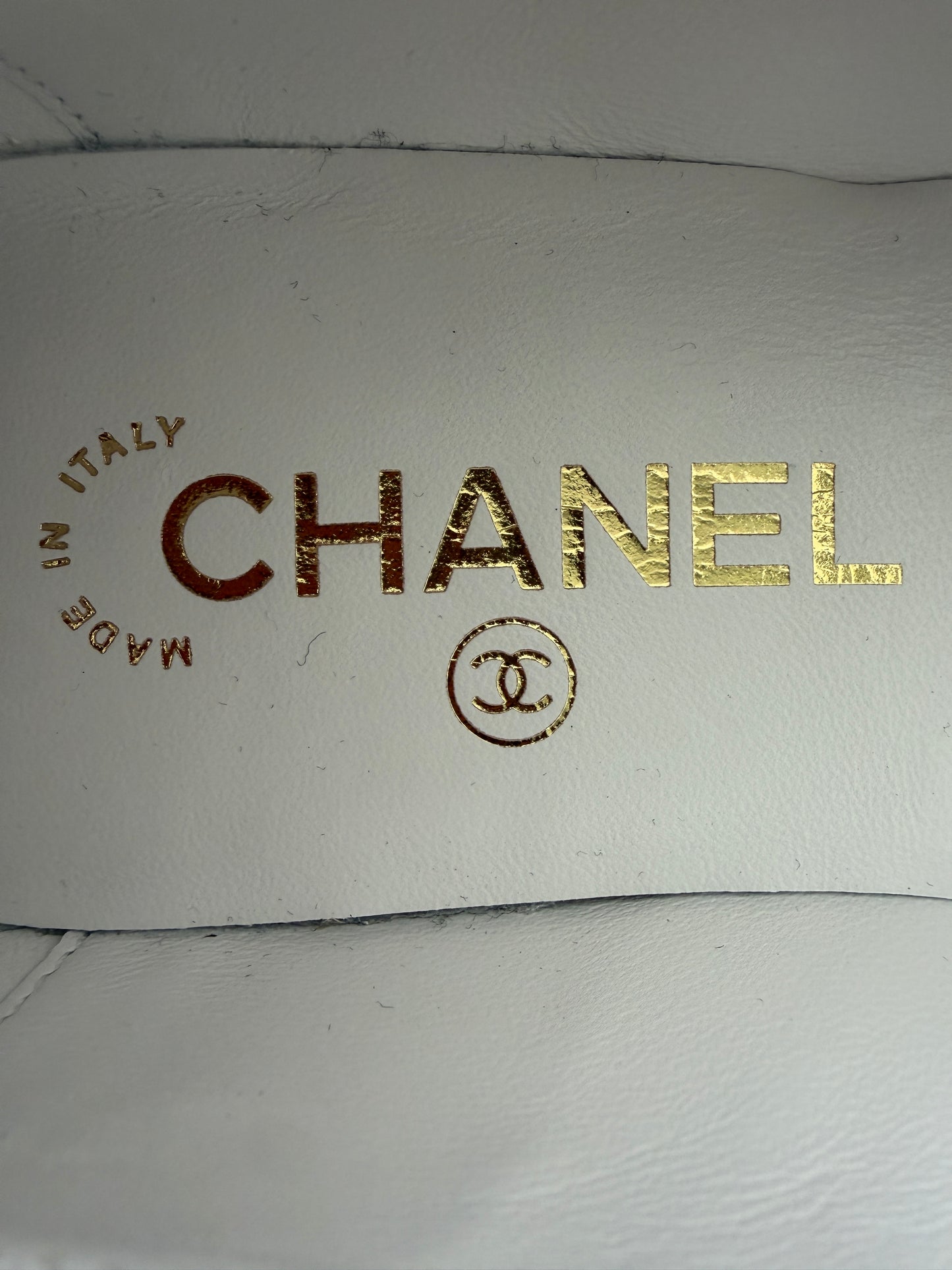 Chanel Cambon 2026 Quilted CC Logo White Black Leather Ballet Ballerina Flats