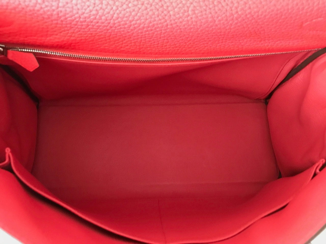 Hermes Kelly 35 Rouge Tomate Red Togo Palladium Hardware