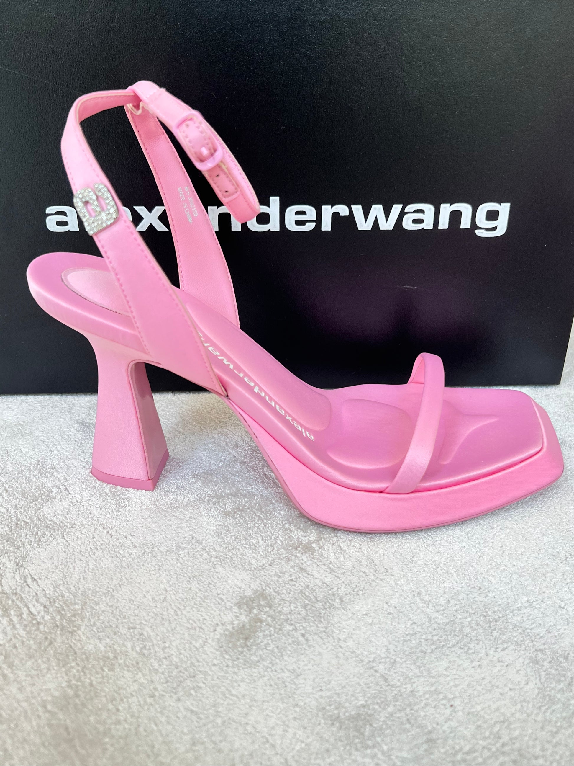 Hot pink discount alexander wang heels